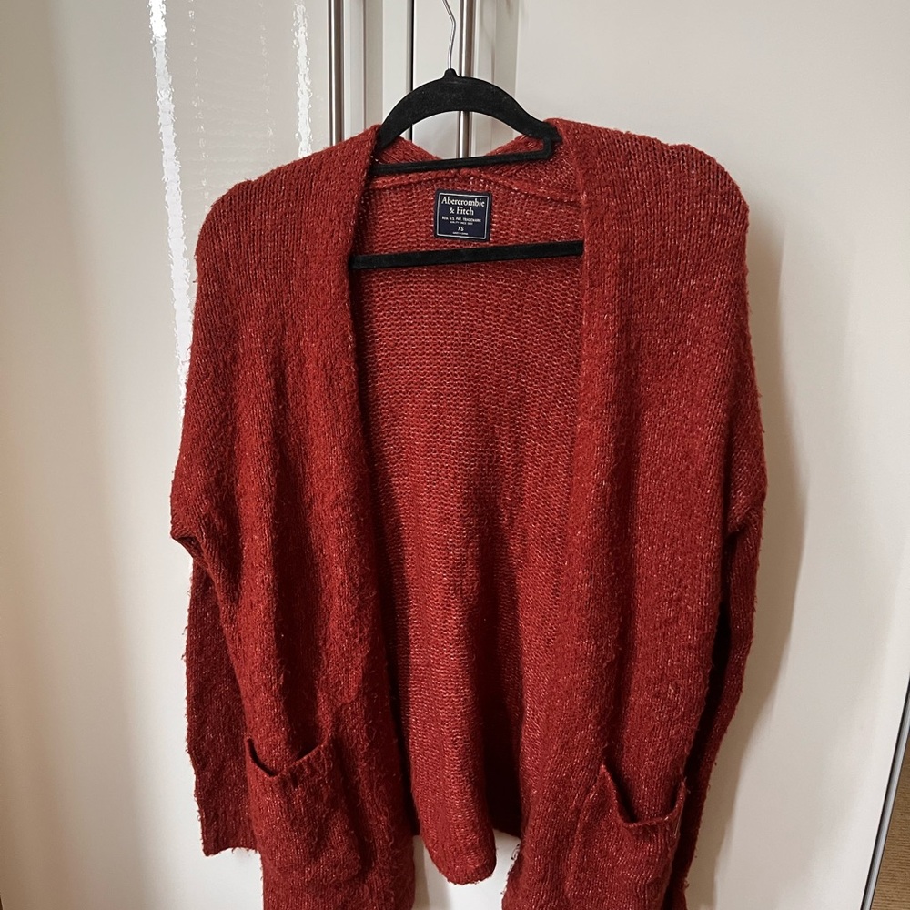 Abercrombie & Fitch Women's Red Sweater